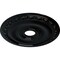 Ekena Millwork Jackson Ceiling Medallion (Fits Canopies up to 5 1/8"), 20"OD x 3 5/8"ID x 1"P, Black Pearl CM20JABPS - alternate 5